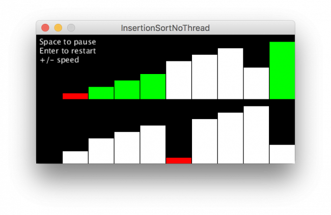 InsertionSortNoThread--screenshot2