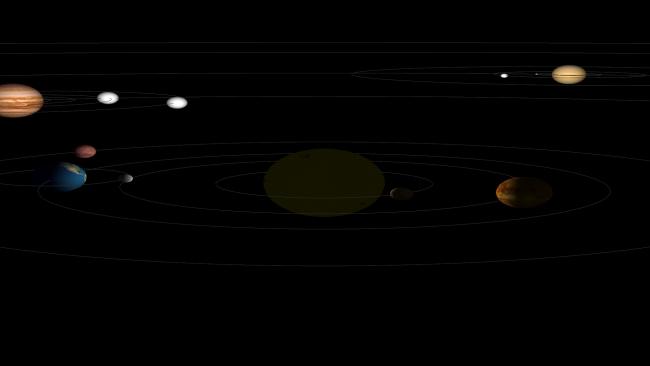 Solar System 3D